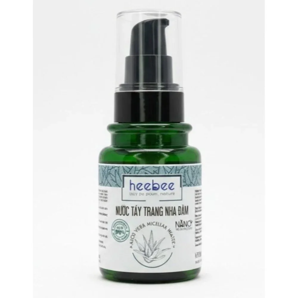 Heebee Aloe Vera Micellar Water - 110ml‎ 3.71oz - Collagen & HA Skin Balance